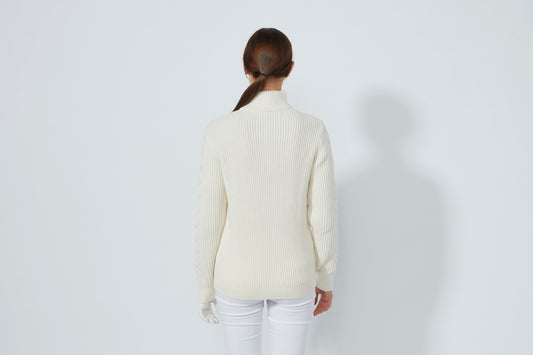 1000563 - Cable Long Sleeve Pullover Lined