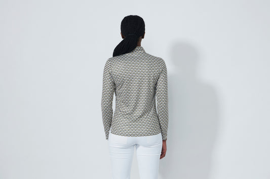 1000598 - Printed Air Long Sleeve Polo Shirt