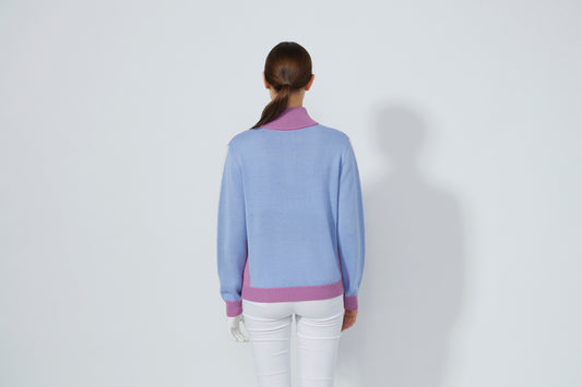 1000611 - Multi Striped Long Sleeve Pullover unlined