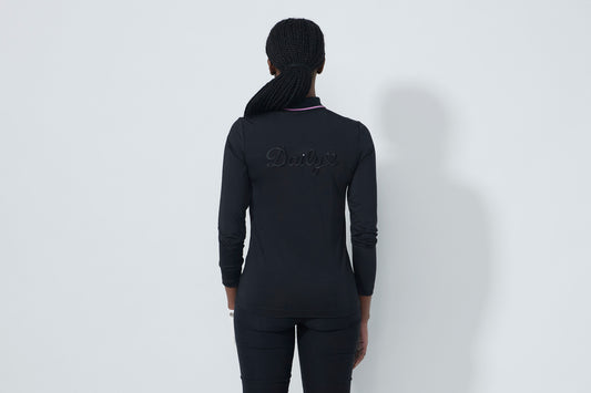 1000624 - Embroidery Logo Long Sleeve Polo Shirt