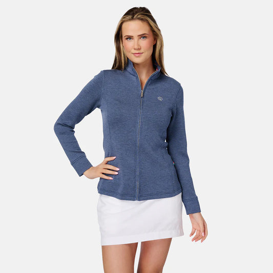 Isabella - Women's Zip Golf Sweater