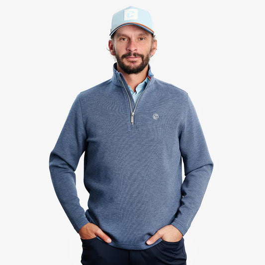 Luca - Men's Golf Zip Sweater