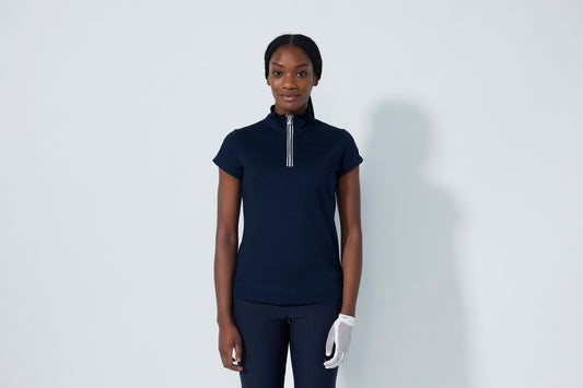 1000104 - Kim Cap Sleeve Polo Shirt