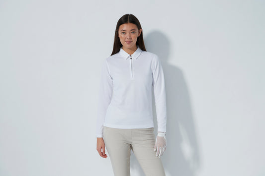 1000200 - Peoria Long Sleeve Polo Top