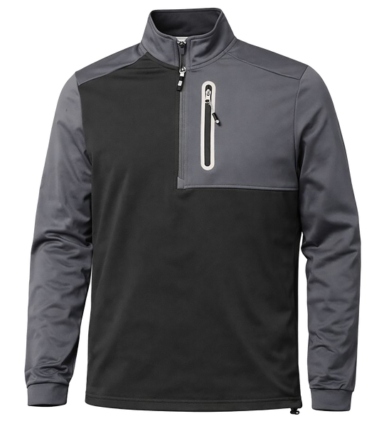 IGTOP2449 - Men’s Colour Block Quarter Zip Top Layer