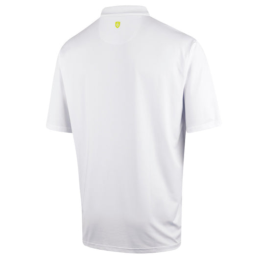 IGTS2038 - Island Green - Mens Asymetric Print Polo Shirt