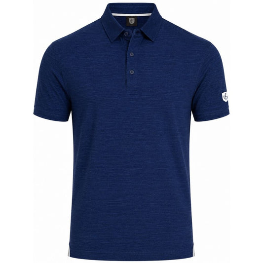 IGTS2463 - Men's Wave Jacquard Polo Shirt