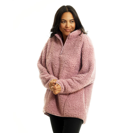 PWB2267 Ladies Snuggle Borg Top