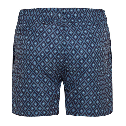 RCJSHO798 - Boys Diamond Print Swimming Shorts