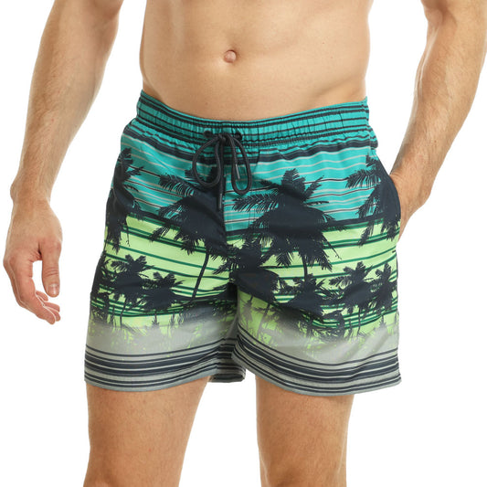 RCSHO769 & RCSHO770 - Men's Palm Tree Print Swimming Shorts