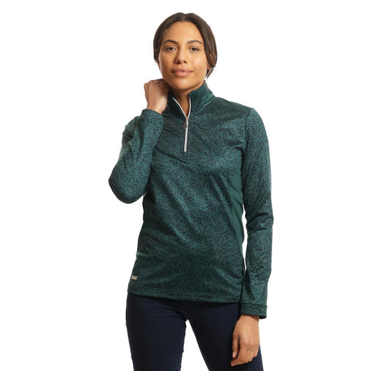 IGLTL2315 - Ladies Leaf Print Thermal Top Layer