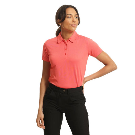 IGLTS2303 - Ladies Honeycomb Jacquard UV Protection Polo Shirt