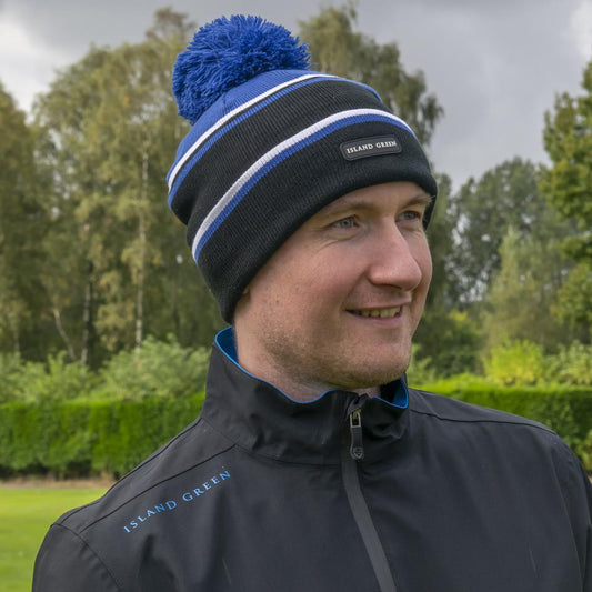 IGHAT2135 - Men's Knitted Bobble Beanie Hat