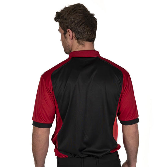 UPTS1657 - Mens Concealed Placket Contrast Polo Shirt