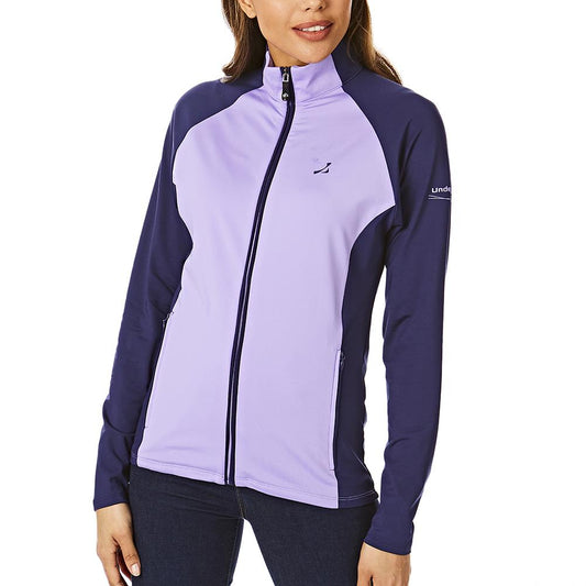 UPLTOP1683 - Ladies Raglan Sleeve Zip Through Top Layer