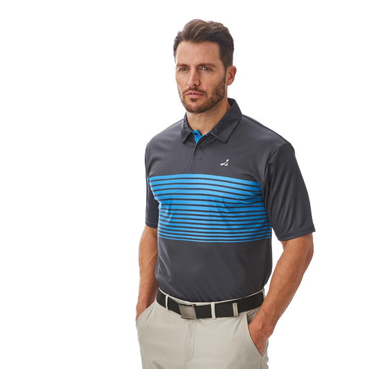 UPTS1774 - Mens Deep Stripe Polo Shirt