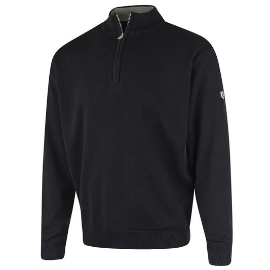 IGKNT2179 - Men's Windproof Lined Knitted Jumper