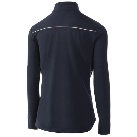 IGLTL2233 - Ladies Drop Hem Contrast Print Top Layer