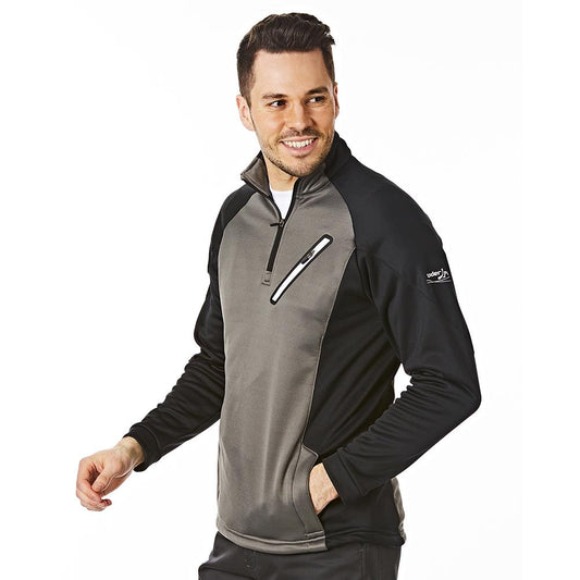 UPTOP1719 - Mens Fleece Raglan Sleeve Mid Layer