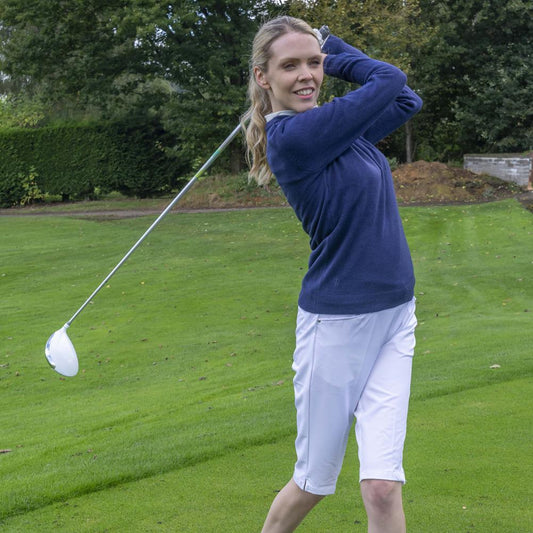 IGLSHO2083 - Ladies Stretch Bermuda Shorts