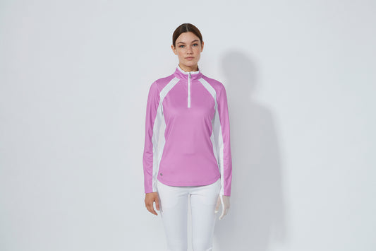 1000571 - Panel Long Sleeve Half Neck