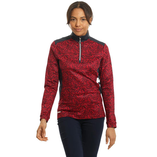 IGLTL2315 - Ladies Leaf Print Thermal Top Layer