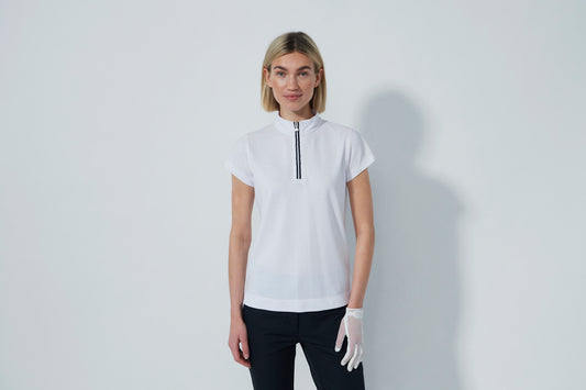 1000104 - Kim Cap Sleeve Polo Shirt