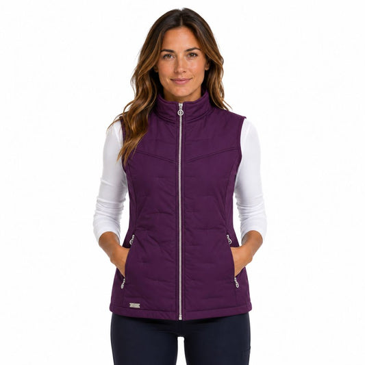 IGLVST2451 - Ladies Quilted Padded Gilet