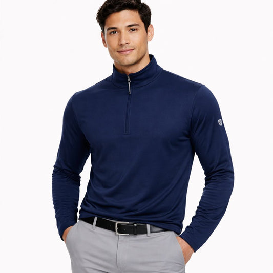 IGTL2310 - Men's 'Chill Out' Zip Neck Top Layer