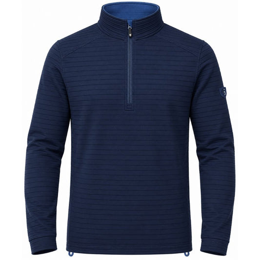 IGTL2470  - Men's 1/4 Zip Ribbed Top Layer