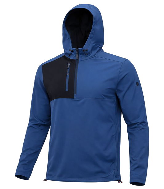IGTOP2444 - Men’s ¼ Zip Colour Block Hoody