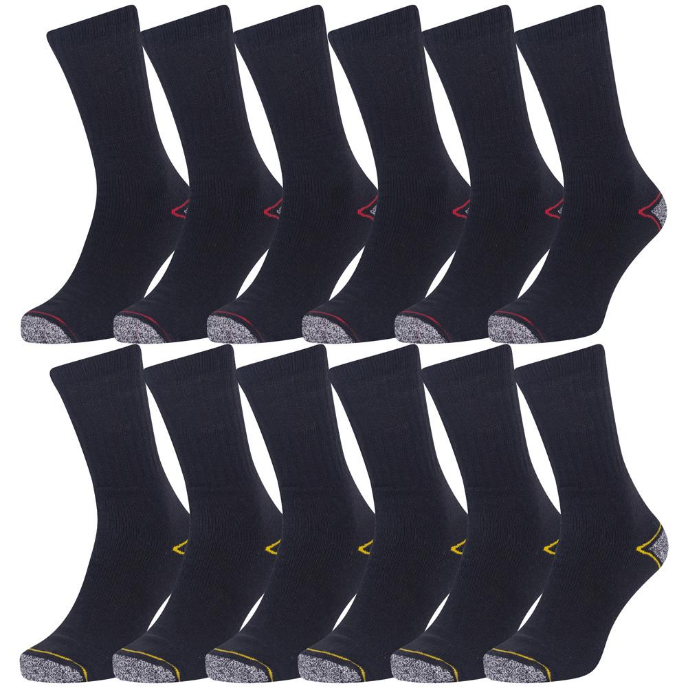 Iron Mountain Men's Work Socks (12 Pairs) Pan World Brands